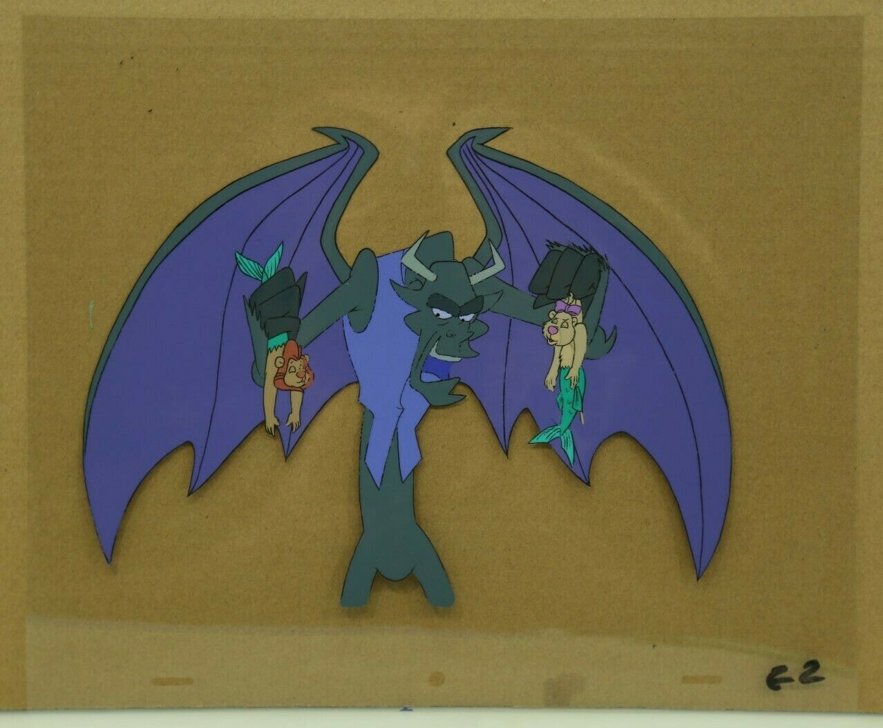 The OZ Kids Original Animation Production Cel & Copied Background (24-6)
