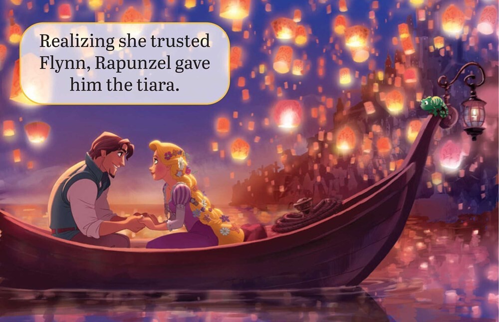 new Disney Tangled tiny book 1.7 In high hardcover 304 pgs full color hardcover