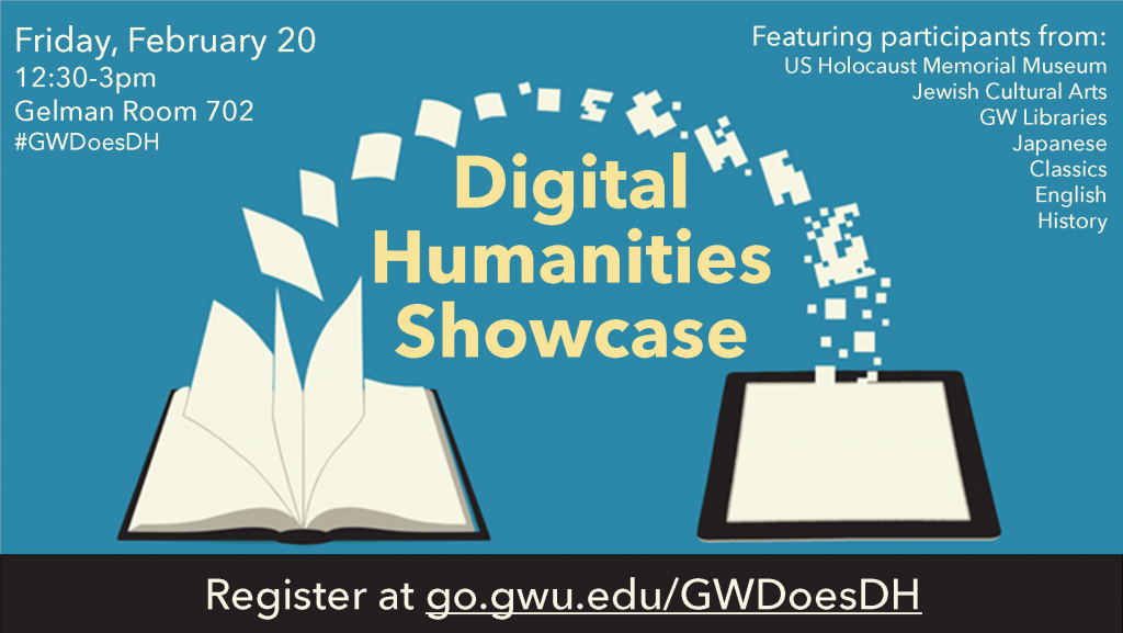 DH Showcase TODAY Abstracts + Twitter Archive Digital Humanities