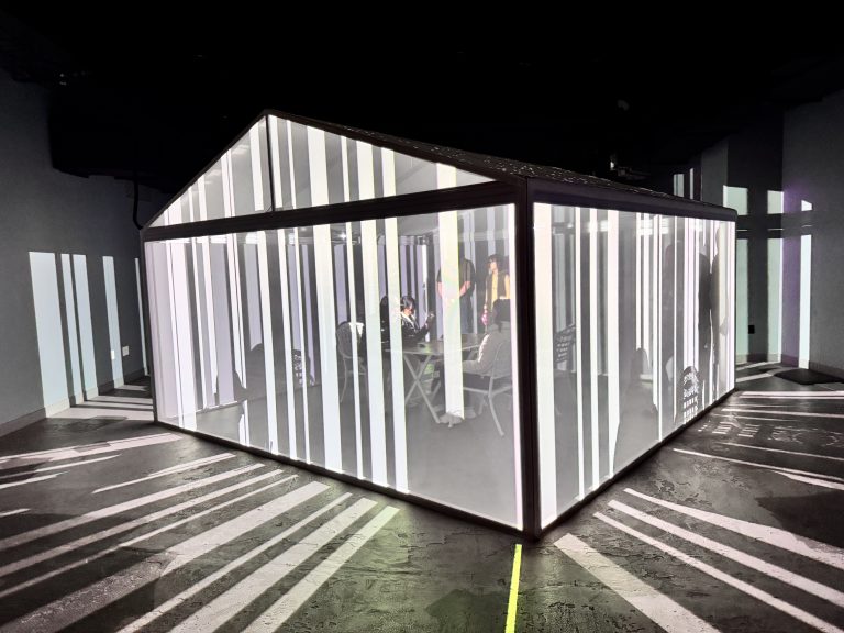 The garden shed by Leigh Sachwitz at the WNDR Museum in Boston which evokes her childhood memories.